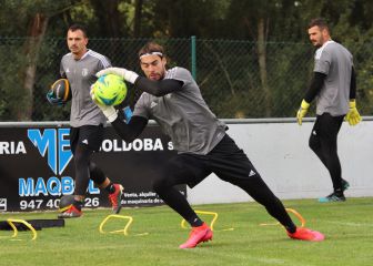 El Burgos, al completo para el partido ante el Amorebieta