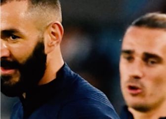 Deschamps desvela como hacer funcionar a Griezmann y elogia la conexión con Benzema