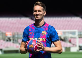 La presentación de Luuk de Jong en imágenes
