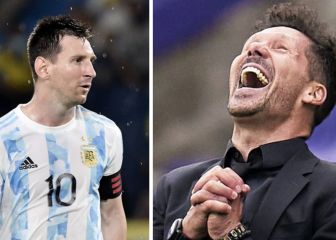 Simeone se frota las manos: Messi sobre Rodrigo de Paul