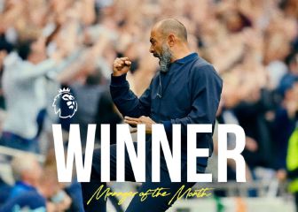 Nuno, mejor entrenador de agosto en la Premier