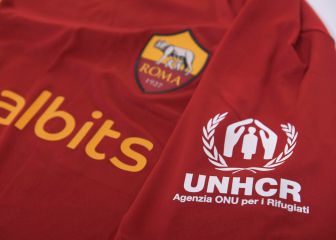 La Roma llevará el logo de ACNUR por Afganistán