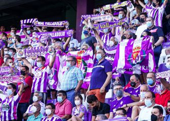 13.800 aficionados podrán asistir al Real Valladolid-Tenerife