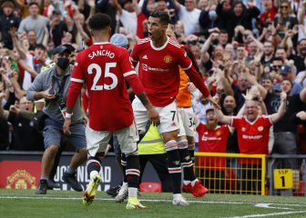 Las imágenes del redebut de Cristiano Ronaldo con el Manchester United
