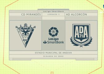 El Alcorcón remonta al Mirandés y logra su primera victoria