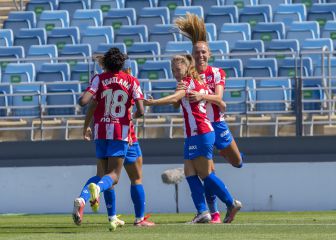 Las victoria del Atlético en el derbi femenino en imágenes