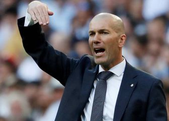 Zidane estuvo en su palco del Bernabéu... pero no Bale