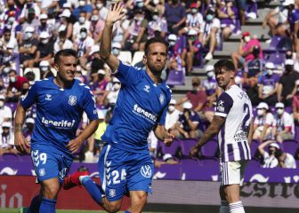 El Tenerife ridiculiza al Real Valladolid en Zorrilla