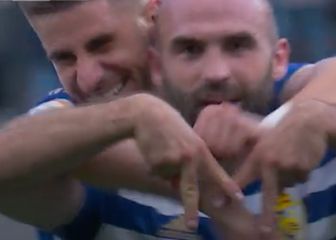 La Ponferradina sigue de fiesta tras la victoria ante el Almería