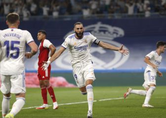 Recital de goles en la 'inauguración' del Bernabéu