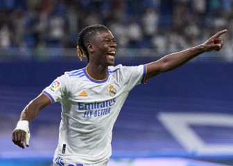 Camavinga, exultante