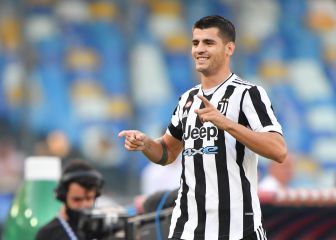 Morata lidera la tranquila goleada de la Juve