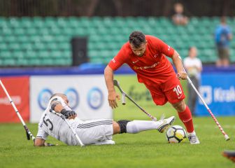 Futbol para amputados, todo un ejemplo de superación