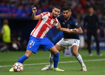 Atlético de Madrid-Oporto en imágenes