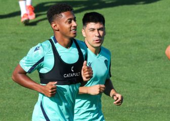 ‘Choco’ y Akapo, recuperados, preparan el partido ante el Celta