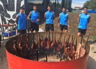 Marcelino promueve una comida asturiana en Lezama