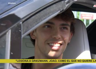 Un aficionado le grita a João Félix que lesione a Griezmann y el portugués le contesta