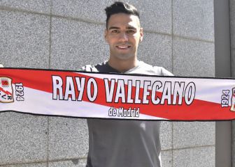 En directo, presentación de Falcao con el Rayo