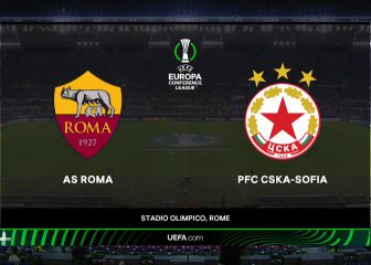 La Roma golea en la Conference