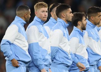 Grieta en el vestuario del City