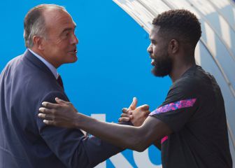 Umtiti no se entrena por 