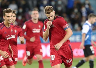 Osasuna enciende las alarmas en el Alavés