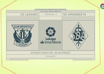 El Leganés despierta a costa del Amorebieta