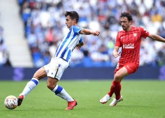 El Sevilla frena a la Real