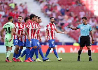 Los equipos que más protestan: el Atlético lidera el ránking