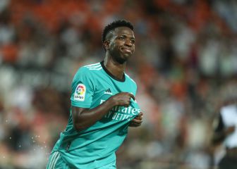 Vinicius, agradecido a Ancelotti