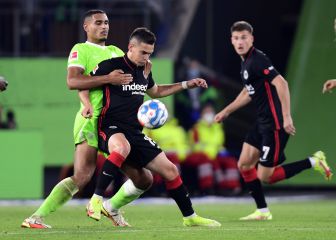El Eintracht acaba con el pleno del Wolfsburgo