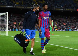 Balde no estará en Cádiz por una lumbalgia