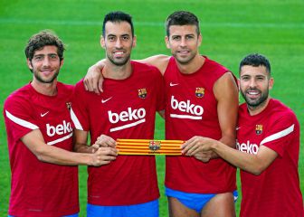 La plantilla se posiciona en el conflicto Koeman-directiva