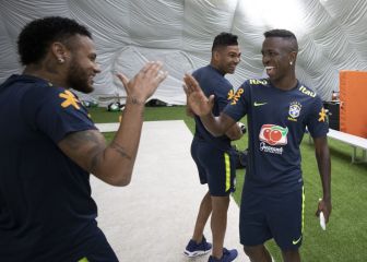 Casemiro, Militao, Vinicius y Cunha, en la lista de Brasil