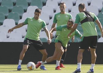 Bartra y Pezzella, novedades en la lista del Betis ante el Getafe