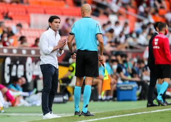 Marcelino, feliz en Mestalla: 