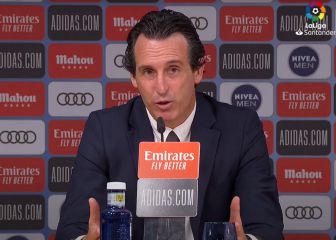 Emery lamenta las ocasiones falladas ante el Madrid
