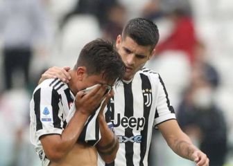 Dybala se marcha llorando y Morata roto