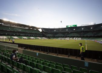 Altercados cerca del Villamarín antes del Betis-Getafe