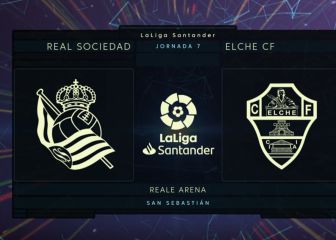Real Sociedad se impone al Elche al final