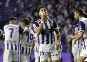 Aprobados y suspensos del Pucela: Aguado se suelta el pelo