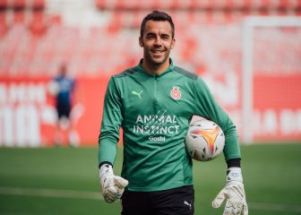 Juan Carlos, el muro del Girona