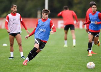 Primer entrenamiento de la semana sin Rosas ni Valiente