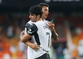 Bordalás prueba la conexión Guedes-Marcos André