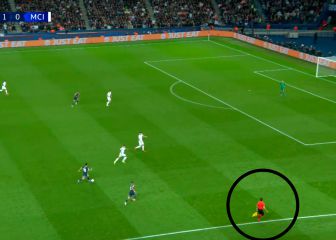 Pasó desapercibido... y ahora ya es viral: el asistente español del PSG-City en el golazo de Messi