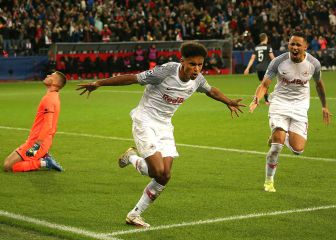 Adeyemi tumba al Lille y da el liderato al Salzburgo