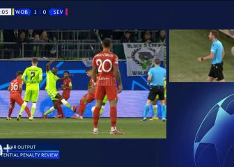 Indignación total en Alemania con el penalti que salvó al Sevilla