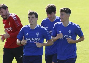 Francés y Francho se perderán el derbi contra el Huesca