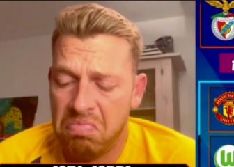 Empieza a ser un clásico entre el madridismo tuitero: Jota Jordi reaccionando al 3-0...