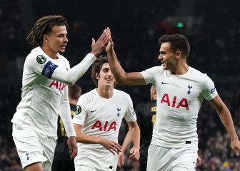 El Tottenham golea al Mura
